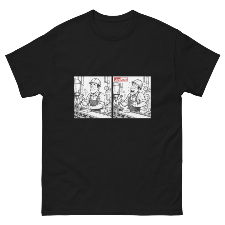 LiveLeak 2 Panel Tee