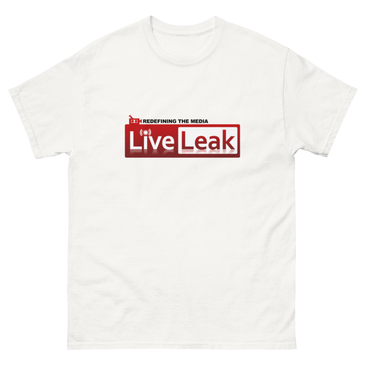 LiveLeak Tee White