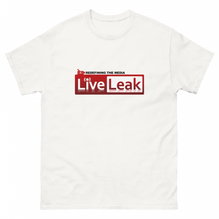 LiveLeak Tee White
