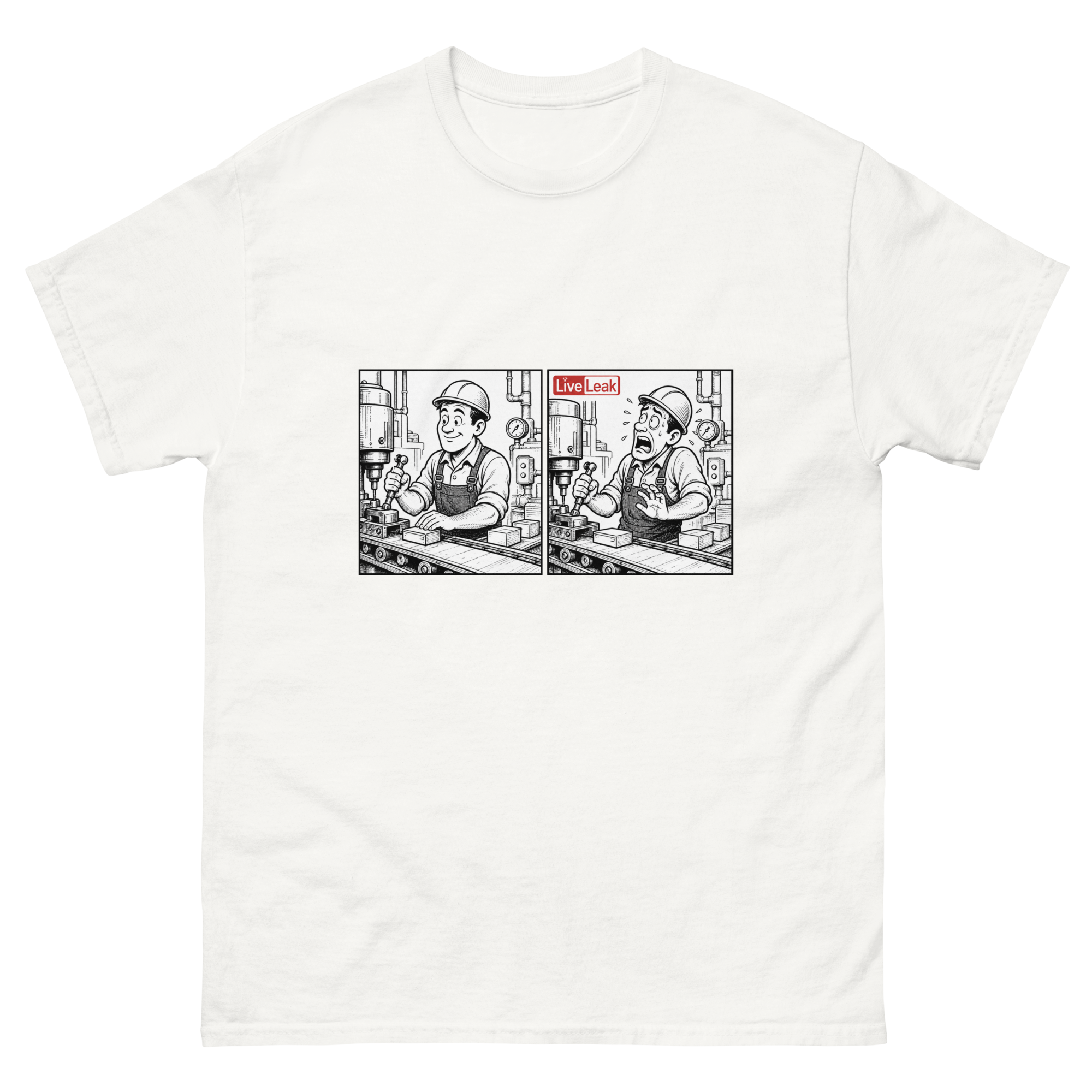 LiveLeak 2 Panel Tee - Image 2