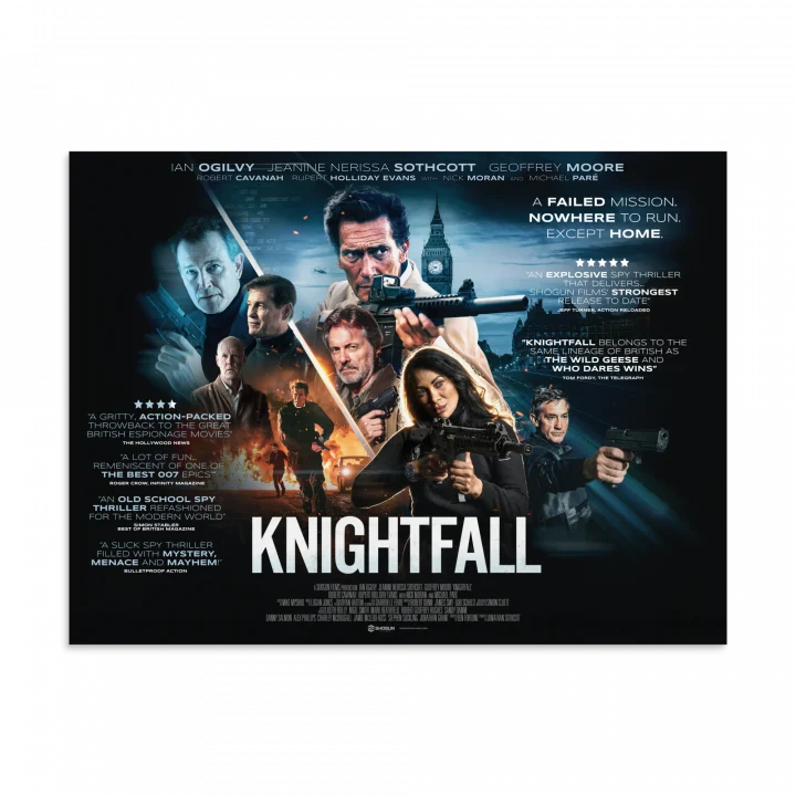 Knightfall UK Quad Poster