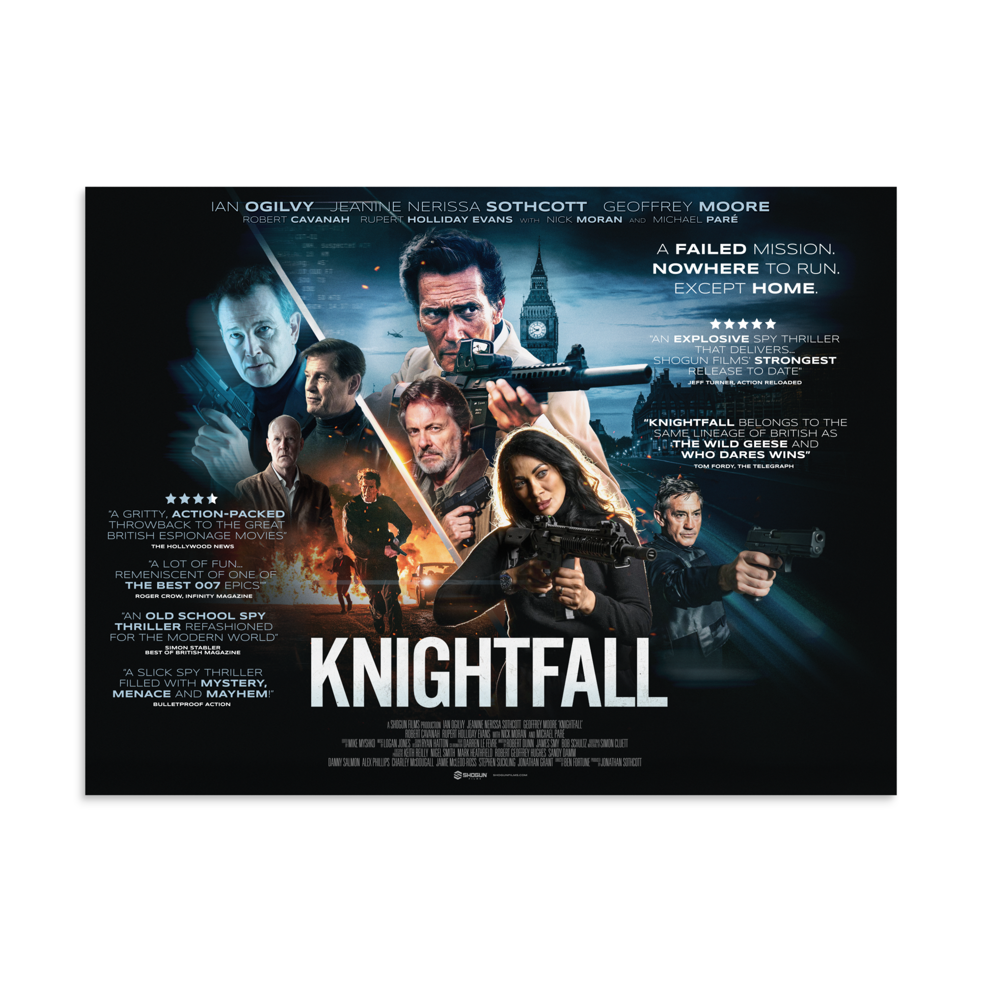 Knightfall UK Quad Poster